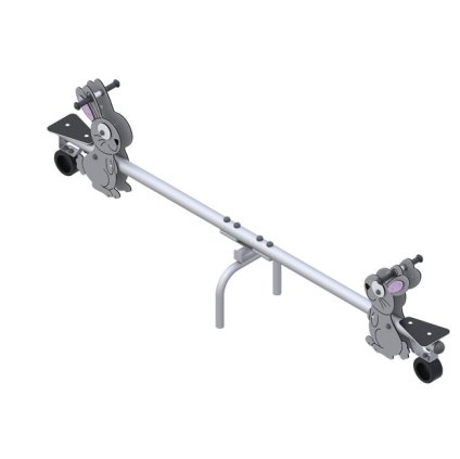 Vahadlová houpačka zajíčci