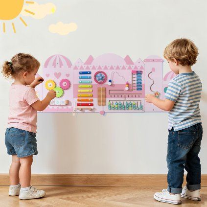 Montessori Activity board na stěnu - Palác 01