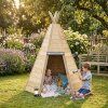 Dětské dřevěné teepee Plum - 5