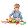 Montessori dřevěná sada skládacích věží