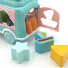 Montessori interaktivni hudební autobus růžový 04