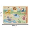 Montessori dřevěné puzzle Zvířátka 04