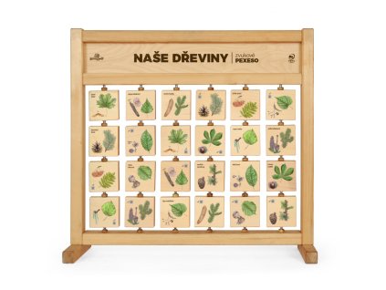 pexeso zvukove stolni nase dreviny