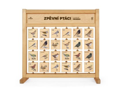pexeso zvukove stolni zpevni ptaci