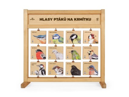 hlasy ptaku na krmitku stolni