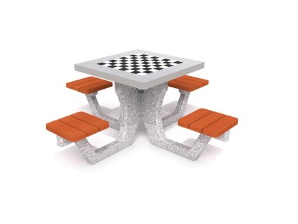tables Concrete table for chess checkers 01 1 max