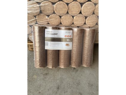 Dřevěné brikety bukové - válce