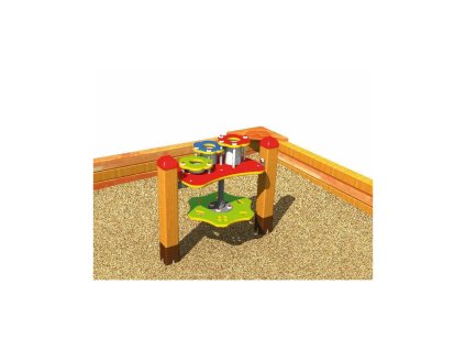 stolek pro hry s piskem