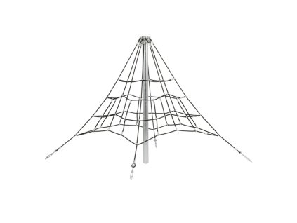 Lanová pyramida 2 m - 3 ukotvení