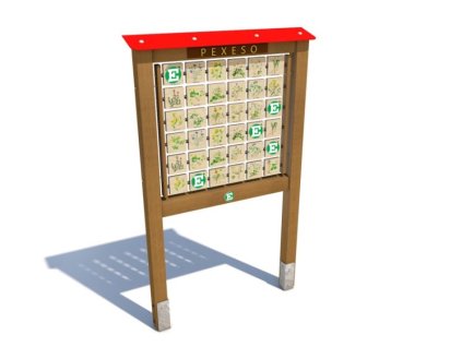 Monkey's Edukační panel I - Rostliny