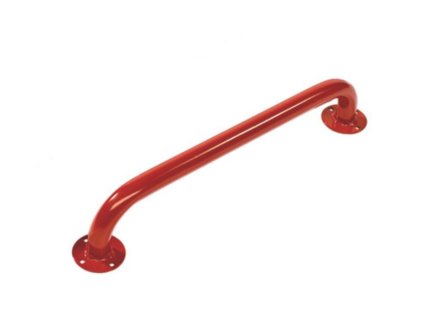 Madlo červené kov - 52 cm