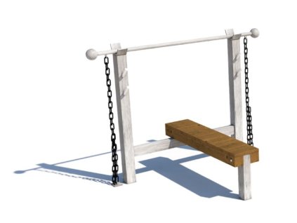 Workoutový prvek - Monkey's Bench lavice