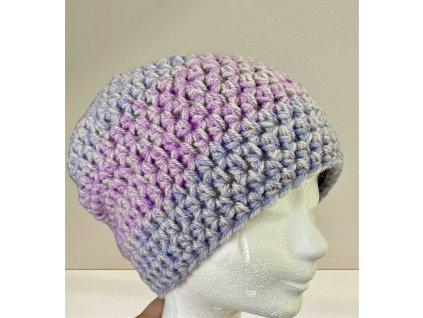 Ručně háčkovaná čepice