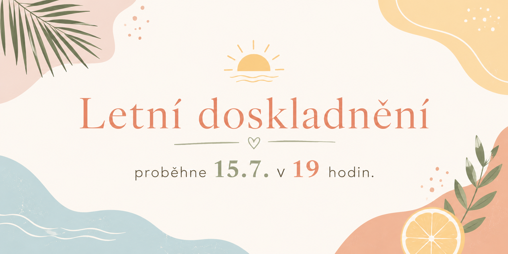 Letní banner