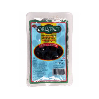 521 ece oriyent siyah zeytin turecke olivy 250g