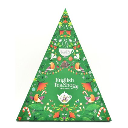 ETS Advent Tea Calendar Triangular Green, 25 pyramidek