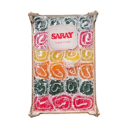 569 1 saray turkish delight mixed karisik lokum 400g