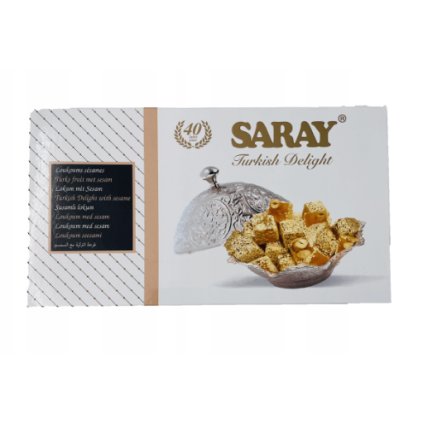 578 saray turkish delight sesam lokum 400g