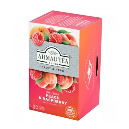 Ahmad Peach & Raspberry 36g (20 sáčků)