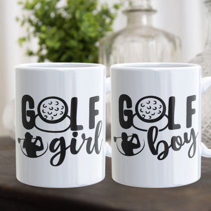 dvojce hrnecku golf girl+boy