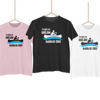 Vodácké tričko - Udělám se kolikrát chci (Barva trička Khaki, Velikost 3XL, Střih Dámské)