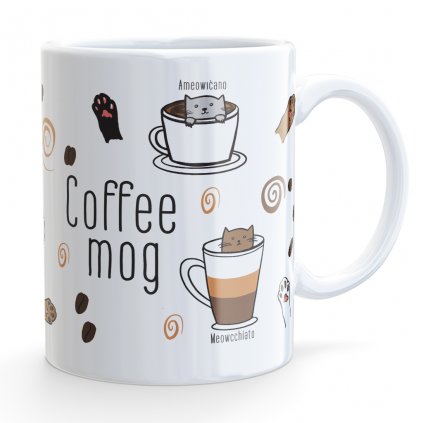 hrnecek bile mockup cofee mog