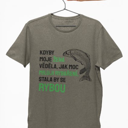 Pánské tričko - Kdyby moje žena věděla... (Barva trička Bílé, Velikost 5XL)