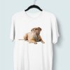 Tričko s 3D potiskem (pes 4) (Barva trička Bílé, Velikost 3XL, Střih Dámské)