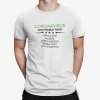 Tričko - Coronavirus worldtour (Barva trička Bílé, Velikost XXXL, Střih Dámský)