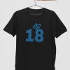 Pánské narozeninové tričko 18 (korunka) (Barva trička Khaki, Velikost 3XL)