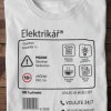 Pánské tričko Limitovaná edice - elektrikář (Barva trička Bílé, Velikost 3XL)