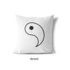 Sada polštářků Ying Yang (Druh potisku Dámský)