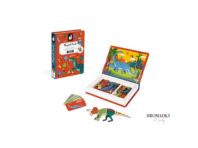 J02590 Janod Magnetibook Dinosauri 01