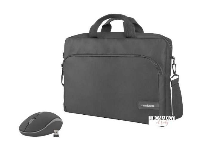 NATEC WALLAROO NTO-1304 SET TAŠKA NA NOTEBOOK 15,6" + MYŠ