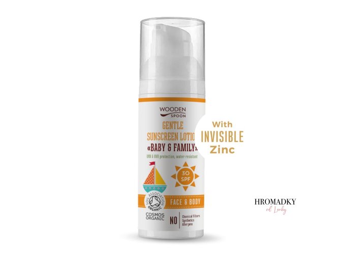 bfc685faea8e150e1db8951c723c41e5 opalovacie telove mlieko baby family spf 30 woodenspoon 50 ml