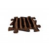 696 2 branches face brown