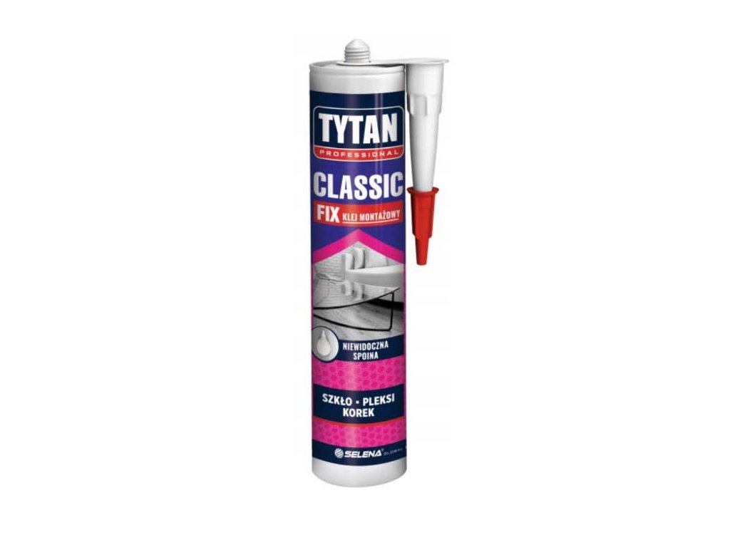 lepidlo tytan classic fix 310 ml transparentne