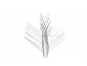 Čtyřřadé hroty proti holubům (80 hrotů na metr) - 50 cm
