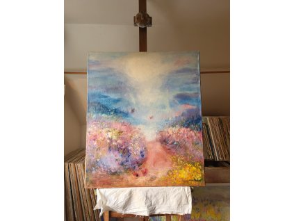Duchovní cesta  100x85cm