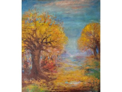 podzimni cesta 85x100 orez