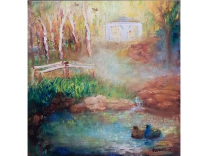 Na rybniku 70x60 12.000