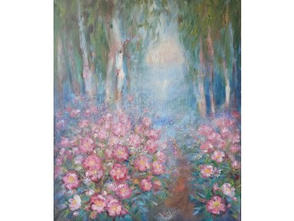 cesta růží 60x70 orez