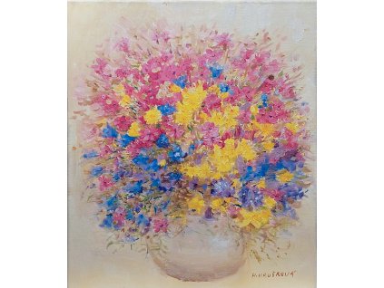 S hvozdiky 40x50 orez