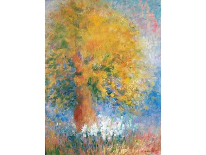 27 Voňavý strom 50 x 65 cm 9000 Kč