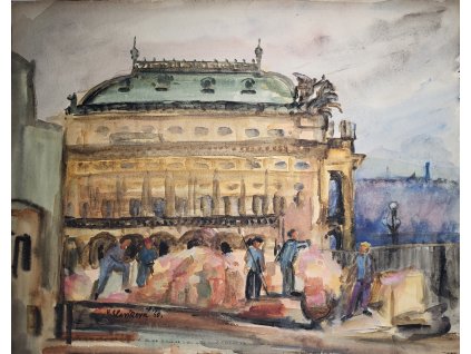 narodni divadlo 1960