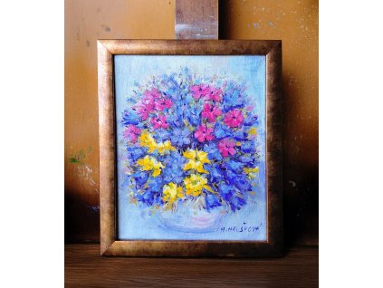 Kytička do modra  20x25