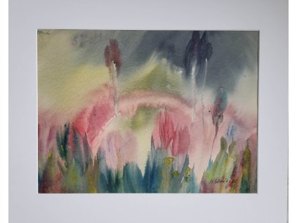 louka s tulipany orez