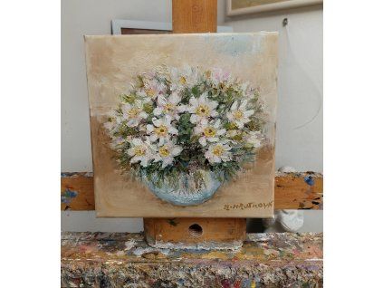 Sasanky  25x25cm