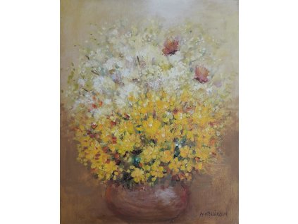 Dva motýlci 40x50cm 4.500 Kč