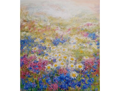 Ranní louka 80x90cm 25.000, Kč